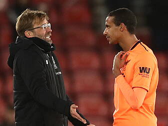Joel Matip to miss the rest of...